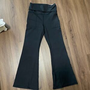 Aerie Hugger Flare Yoga Pants